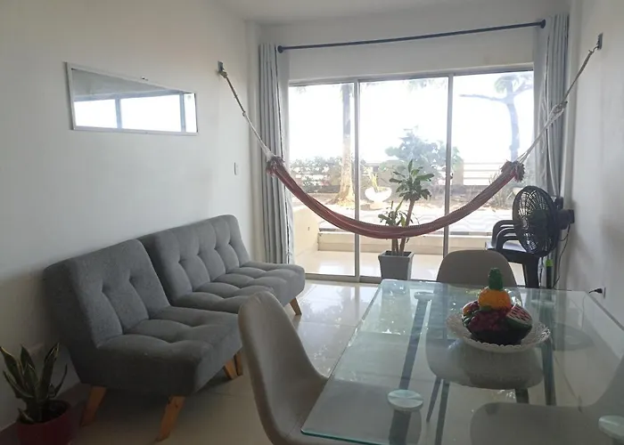 18 Apartamento Cerca Centro Historico Y Frente A La Playa Tipo Duplex