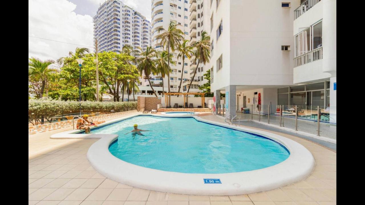 Apartamento Con Piscina A Una Cuadra De La Playa Apartamento Cartagena