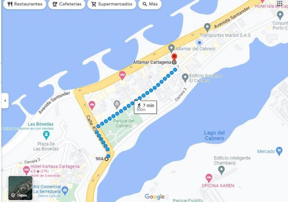 Apartamento Apto Duplex Frente Al Mar Y Cerca Centro Historico Cartagena