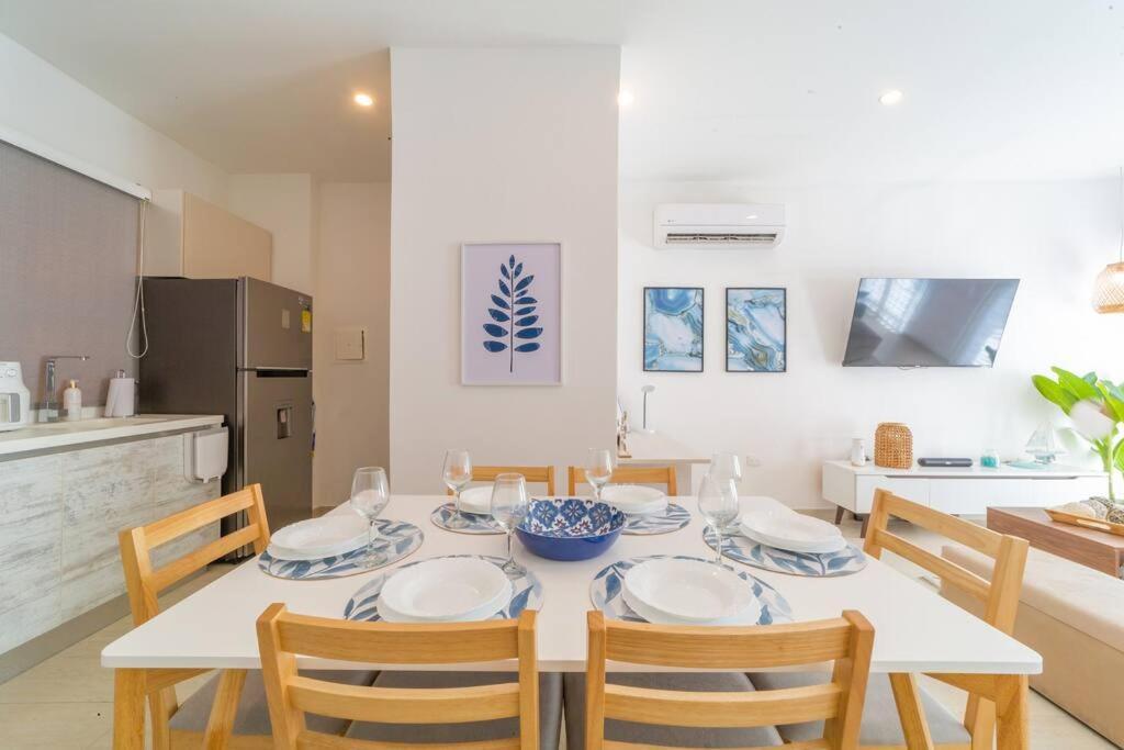Apartamento Acogedor Apartamento Dentro De Las Murallas De Cartagena Con Agua Caliente - 112 Ca *