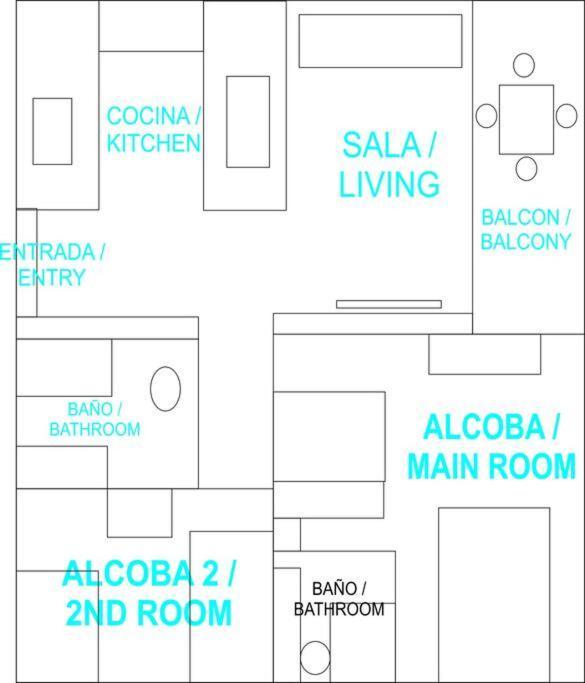 Apartamento Super Apartamento Morros 6 *