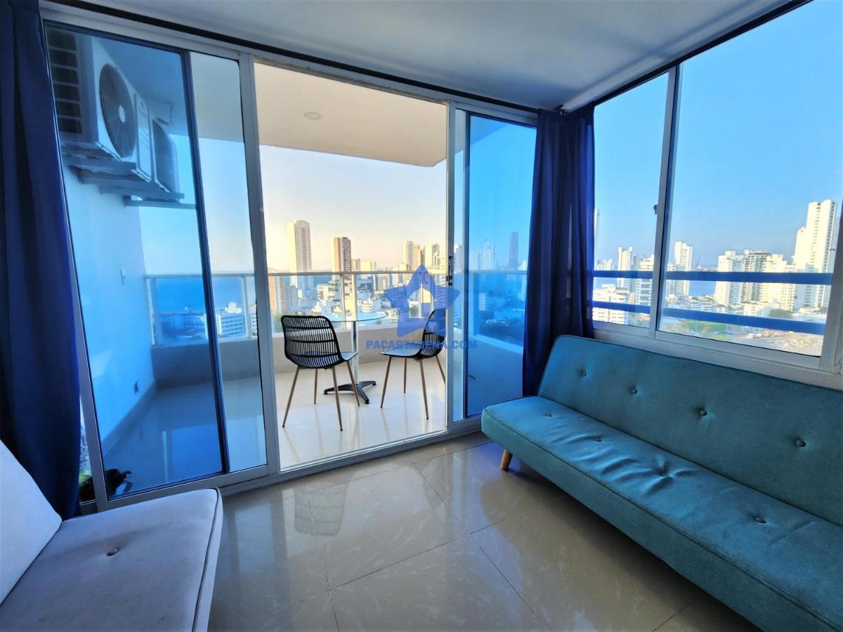 Apartamento Con Vista Al Mar - Central Apartamento Cartagena