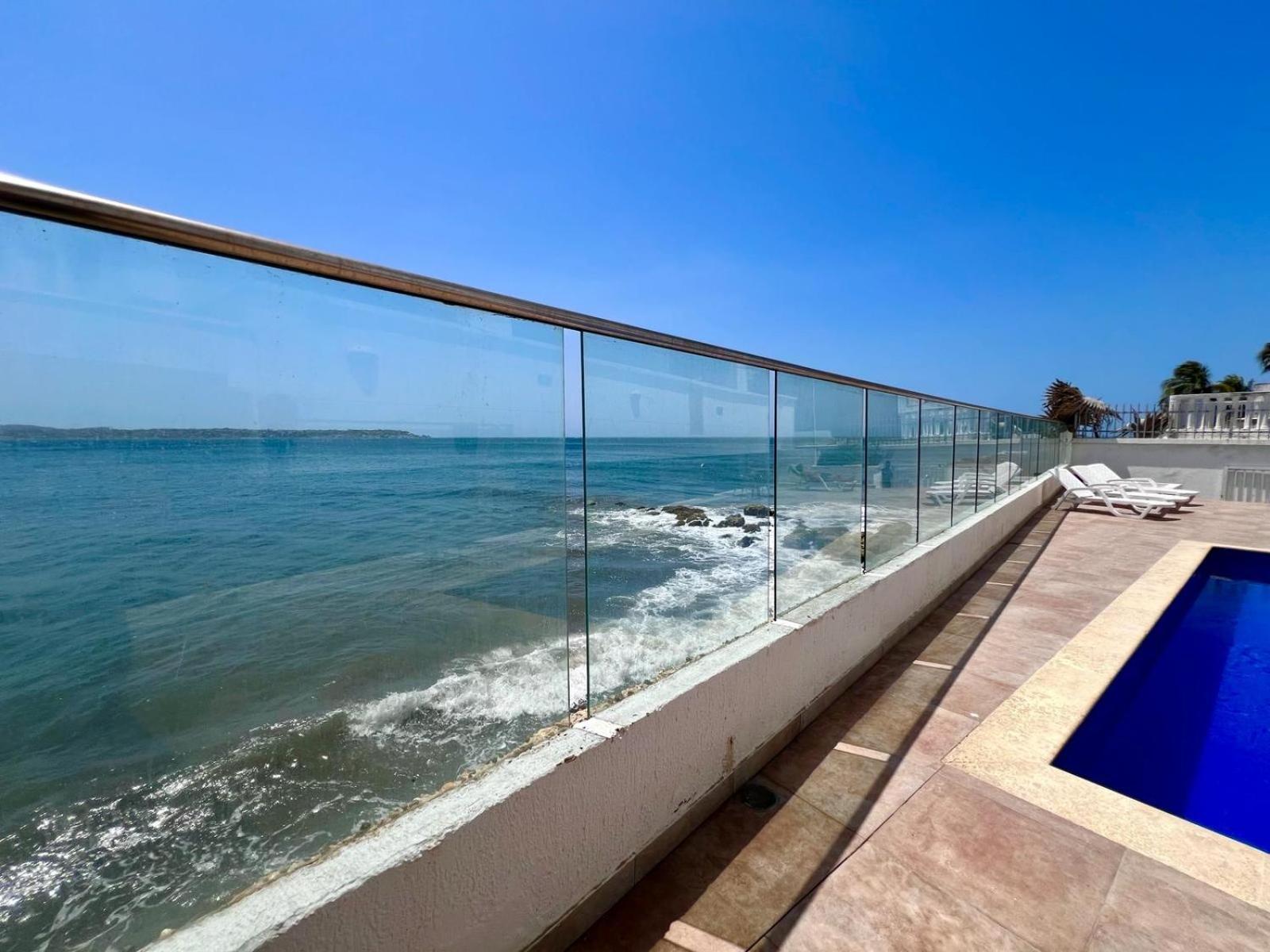 Apartamento Vista A El Mar En Cartagena, Laguito Apartamento