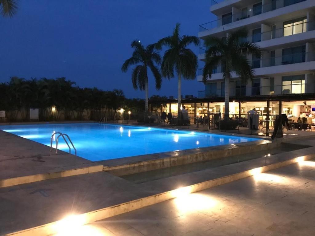 Apartamento Con Vista Al Mar En Sonesta Con Salida Directa A La Playa * Cartagena