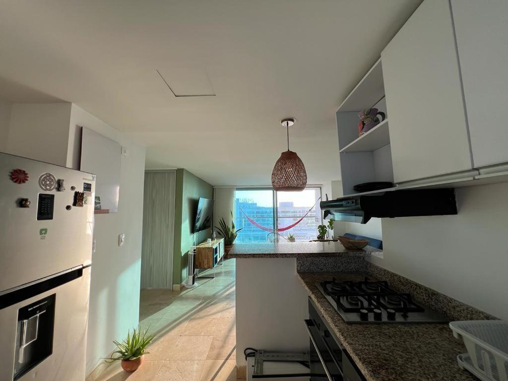 Apartamento Con Vista Al Mar En Sonesta Con Salida Directa A La Playa Cartagena