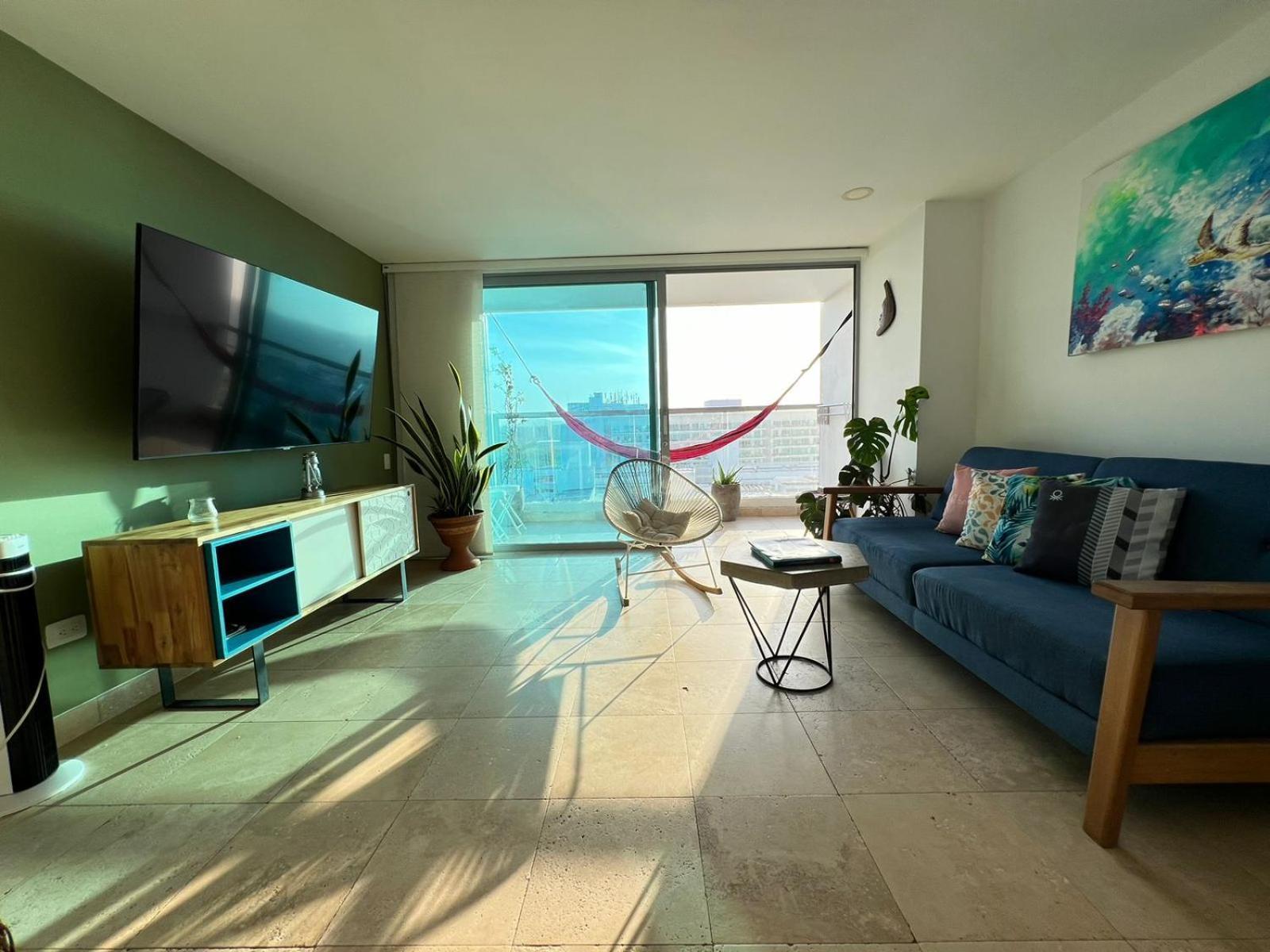 Apartamento Con Vista Al Mar En Sonesta Con Salida Directa A La Playa Apartment Cartagena