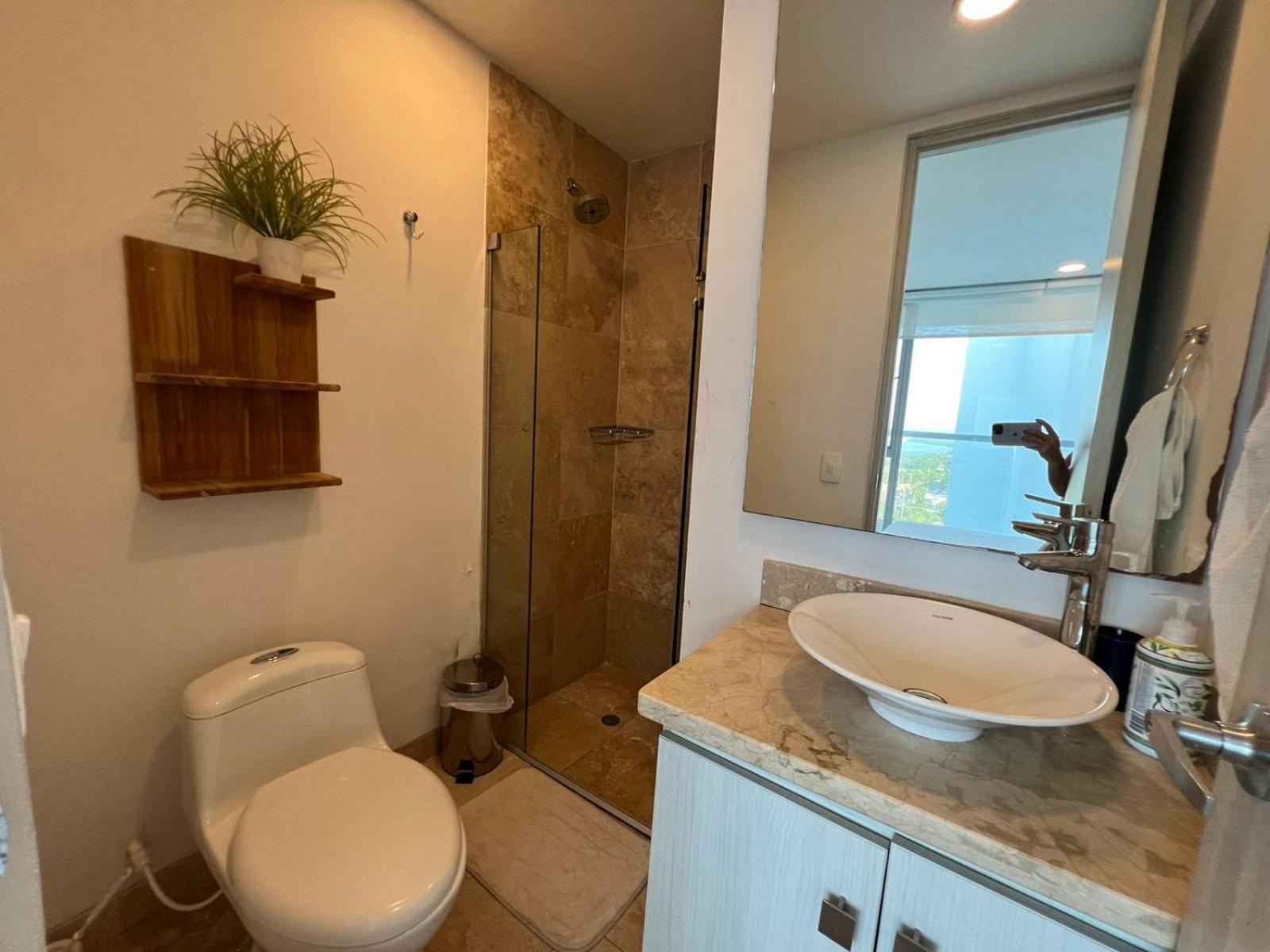 Apartamento Con Vista Al Mar En Sonesta Con Salida Directa A La Playa *