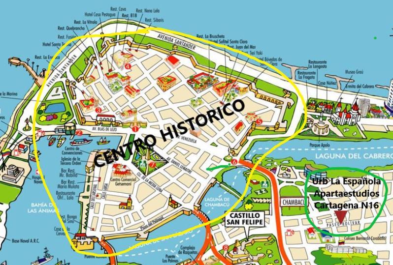 Apartaestudio Cartagena * Cartagena