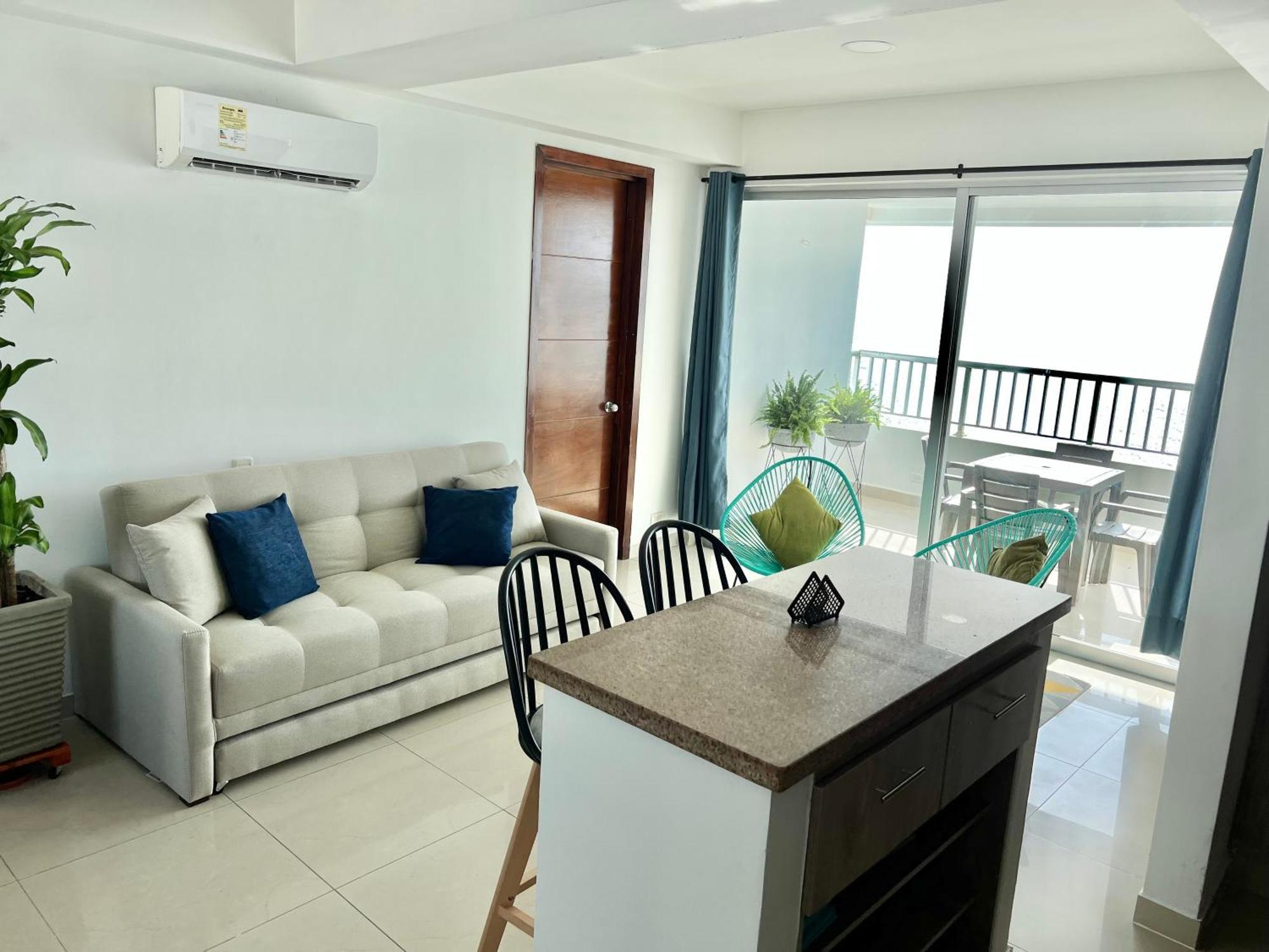 Apartamento Luxury Beachfronts En En Bocagrande Y Marbella