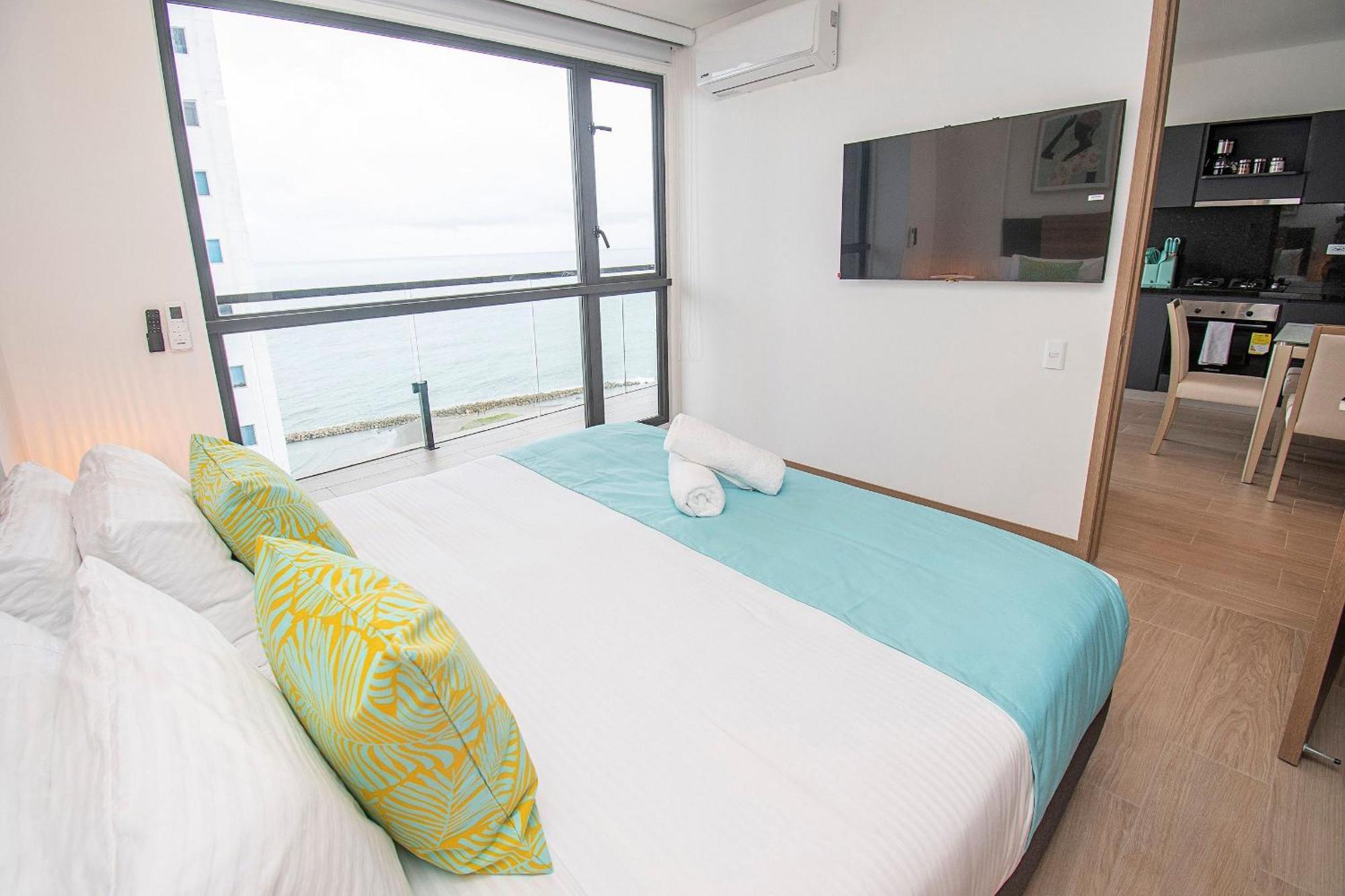 Apartamento U-go Vistas Al Mar Desde Murano Centro: Piscina, Jacuzzi Y Mas Cartagena