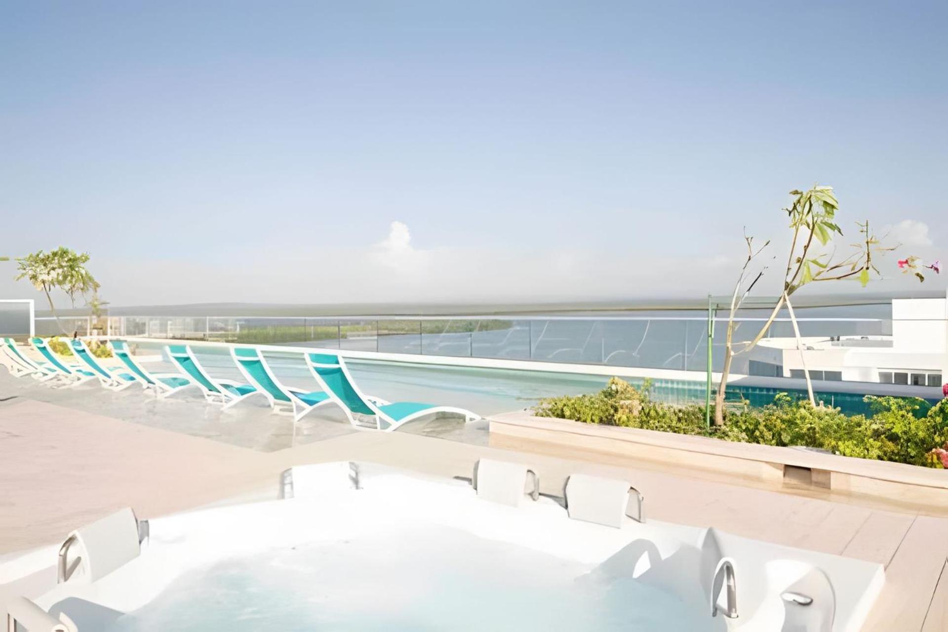 Luxury 2br Jacuzzi Sea View 14th Floor * Cartagena