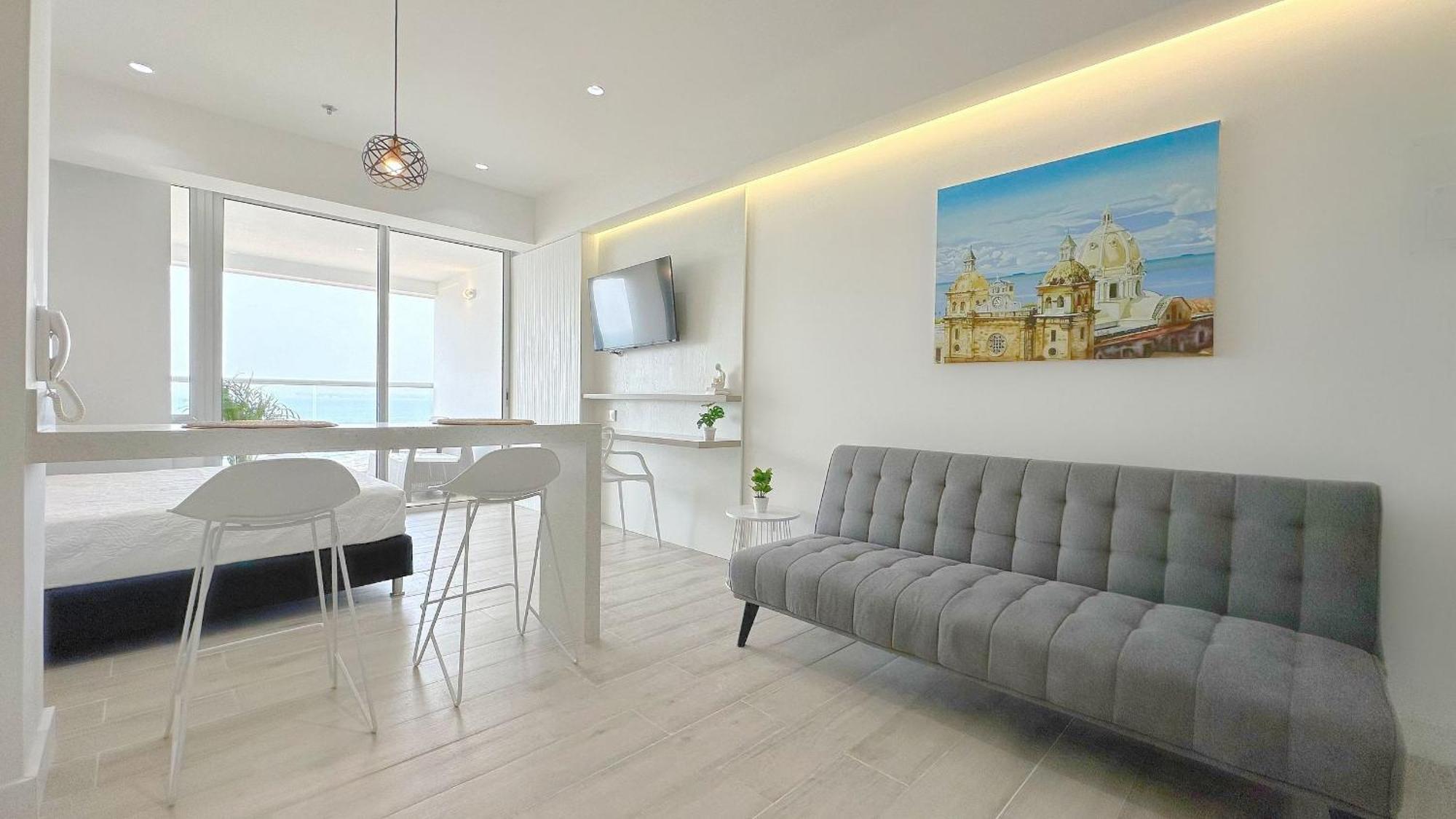 Cb821 Exclusiva Con Vista Al Mar En Apartamento