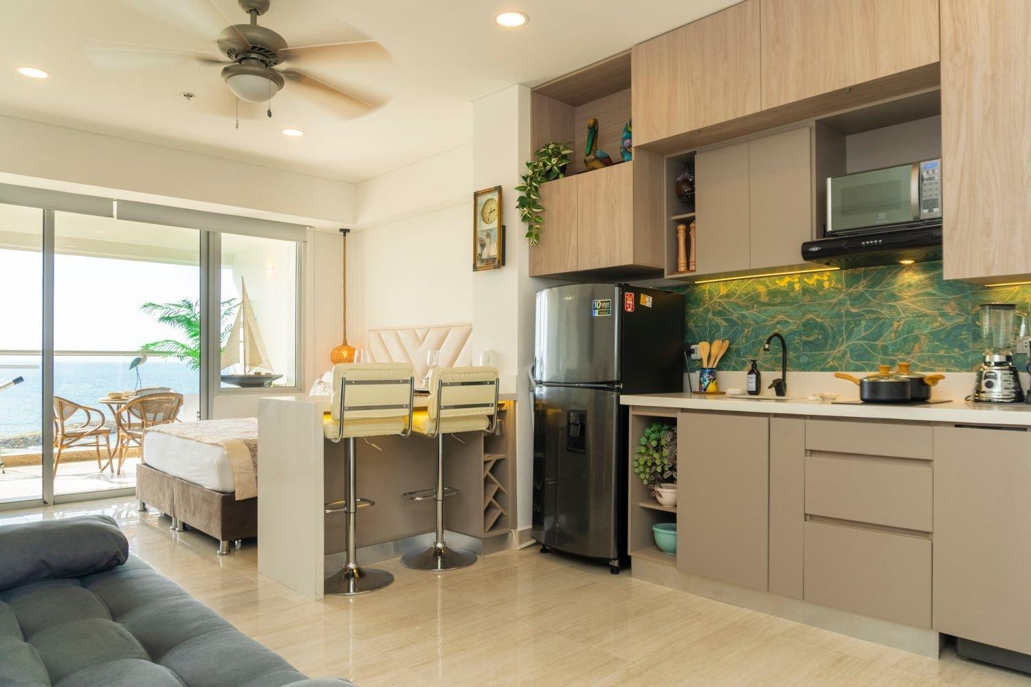 Apartment Cb715 Exclusiva Hermosa Vista Al Mar - Atardecer Oceanfront View Cartagena