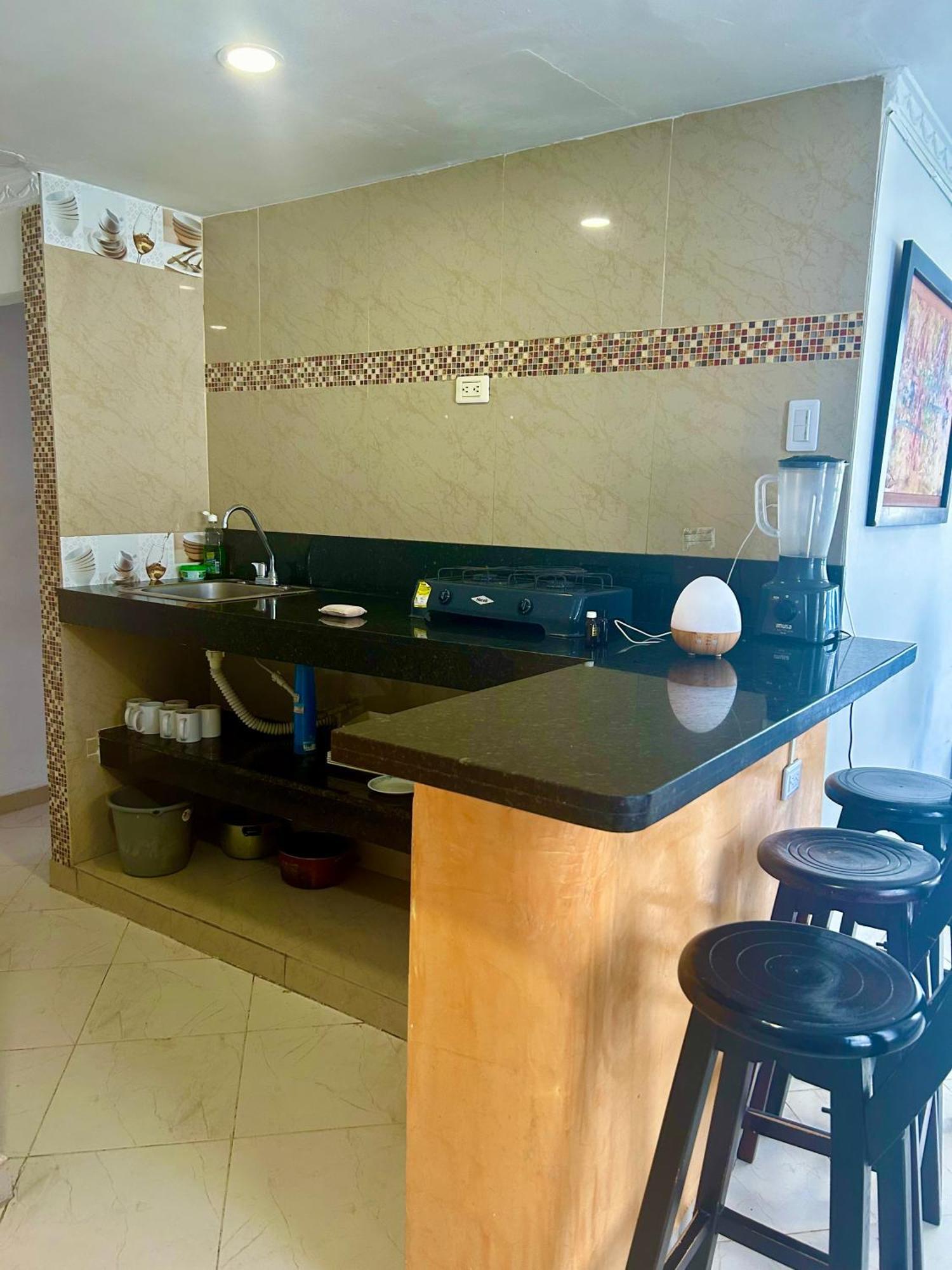 Apartamento 1c-al2j De 1 Alcoba Cerca Al Mar Con Aire Acondicionado Piscina Y Wifi Cartagena