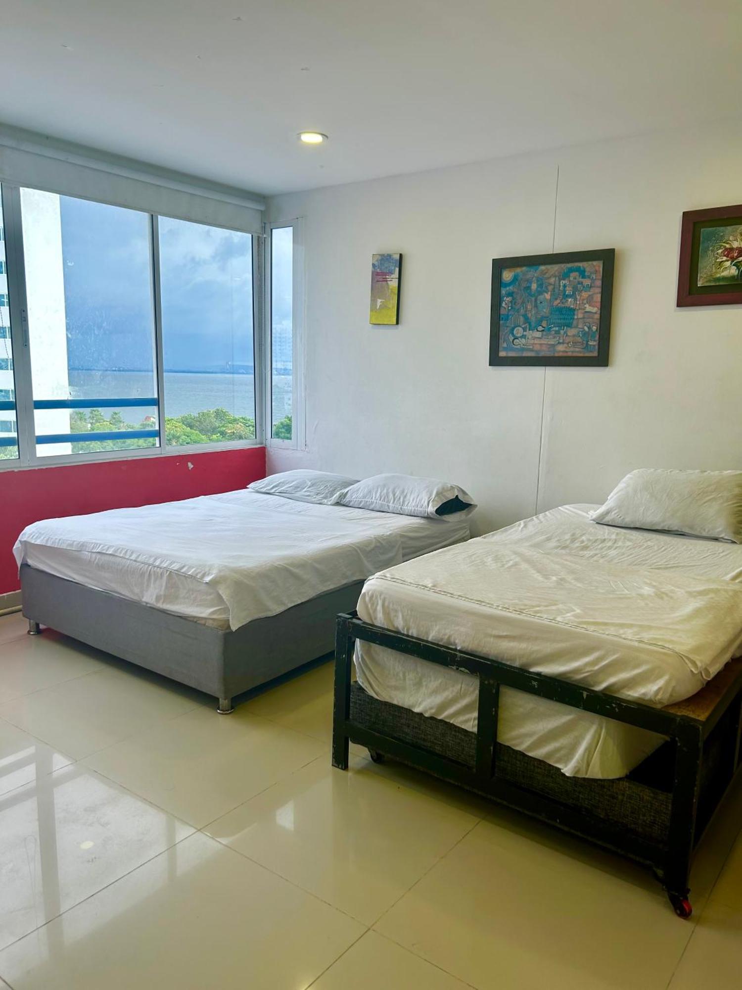 1c-al2j De 1 Alcoba Cerca Al Mar Con Aire Acondicionado Piscina Y Wifi * Cartagena