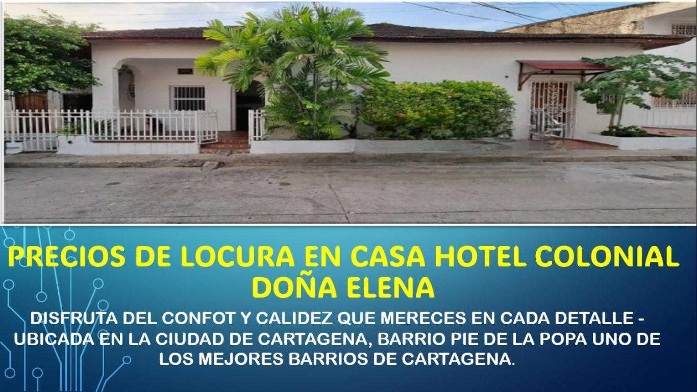Casa Colonial Dona Elena- Mar Azul Cartagena