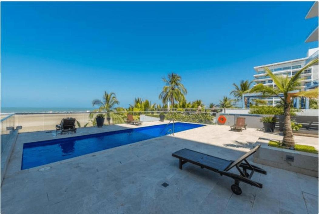 Frente Al Mar Con Acceso Directo A La Playa Morros Epic. Cartagena