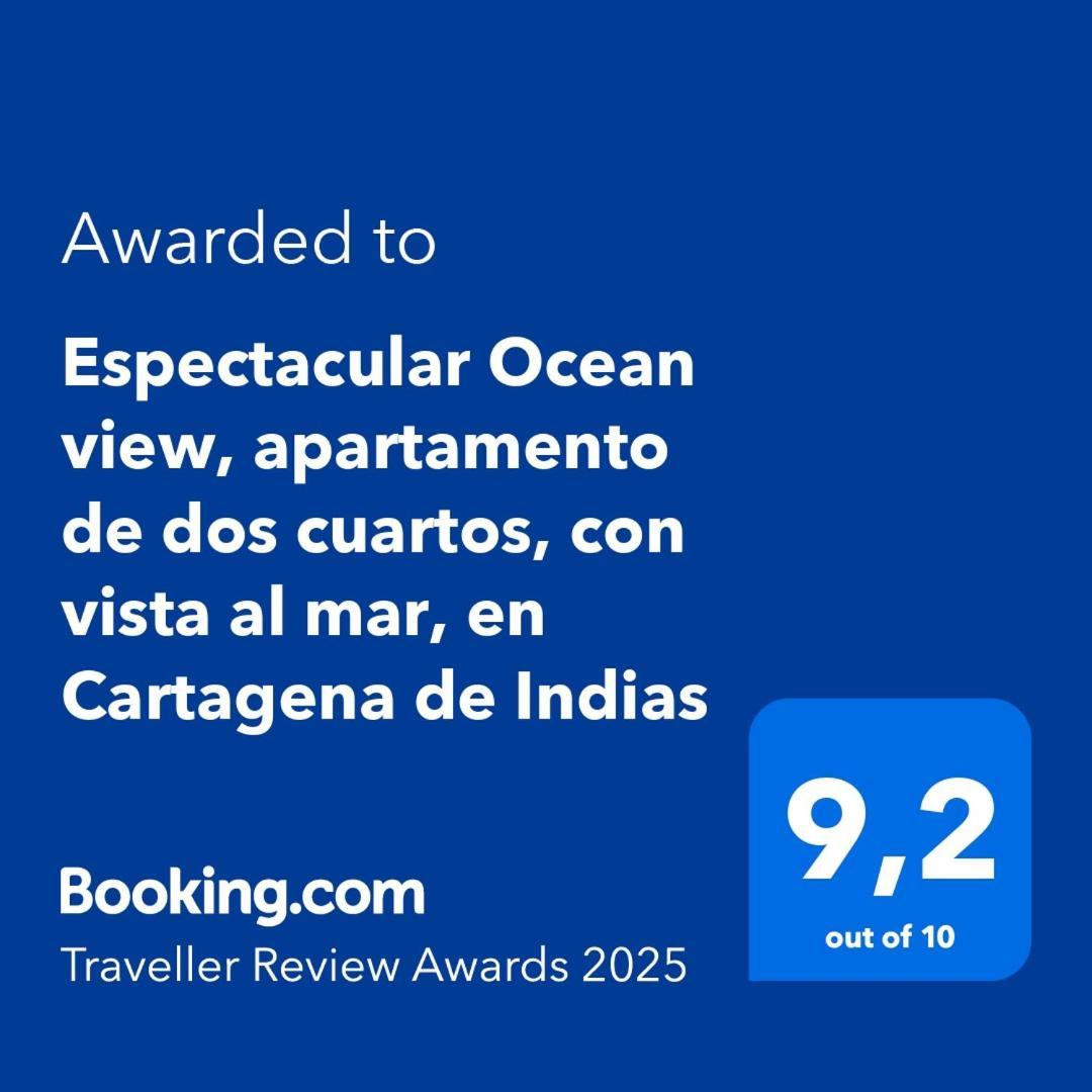 Apartamento Espectacular Ocean View, De Dos Cuartos, Con Vista Al Mar, En De Indias Cartagena