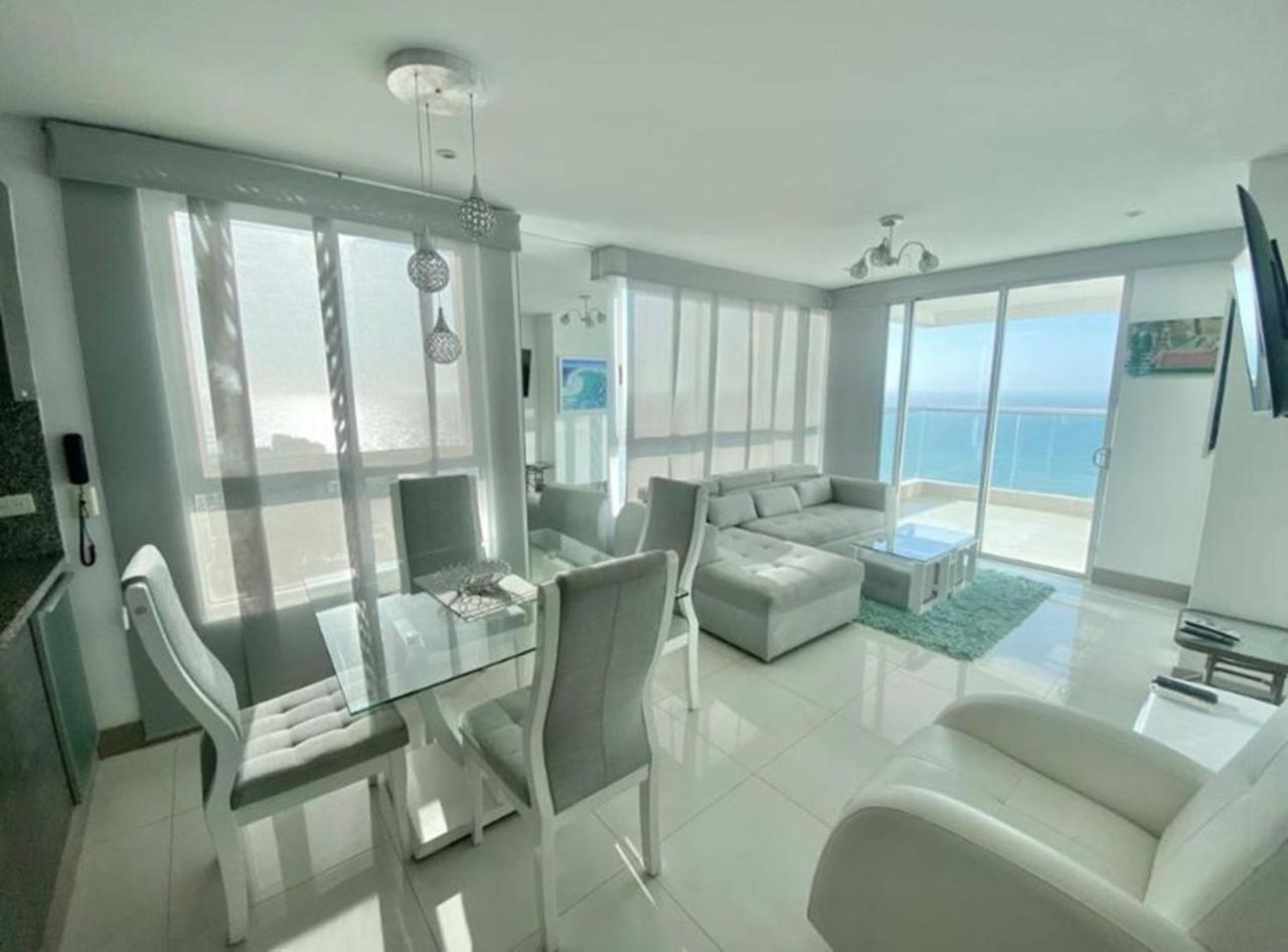 2p1-al De 2 Alcobas Frente Al Mar Con Aire Acondicionado Y Wifi Apartment Cartagena
