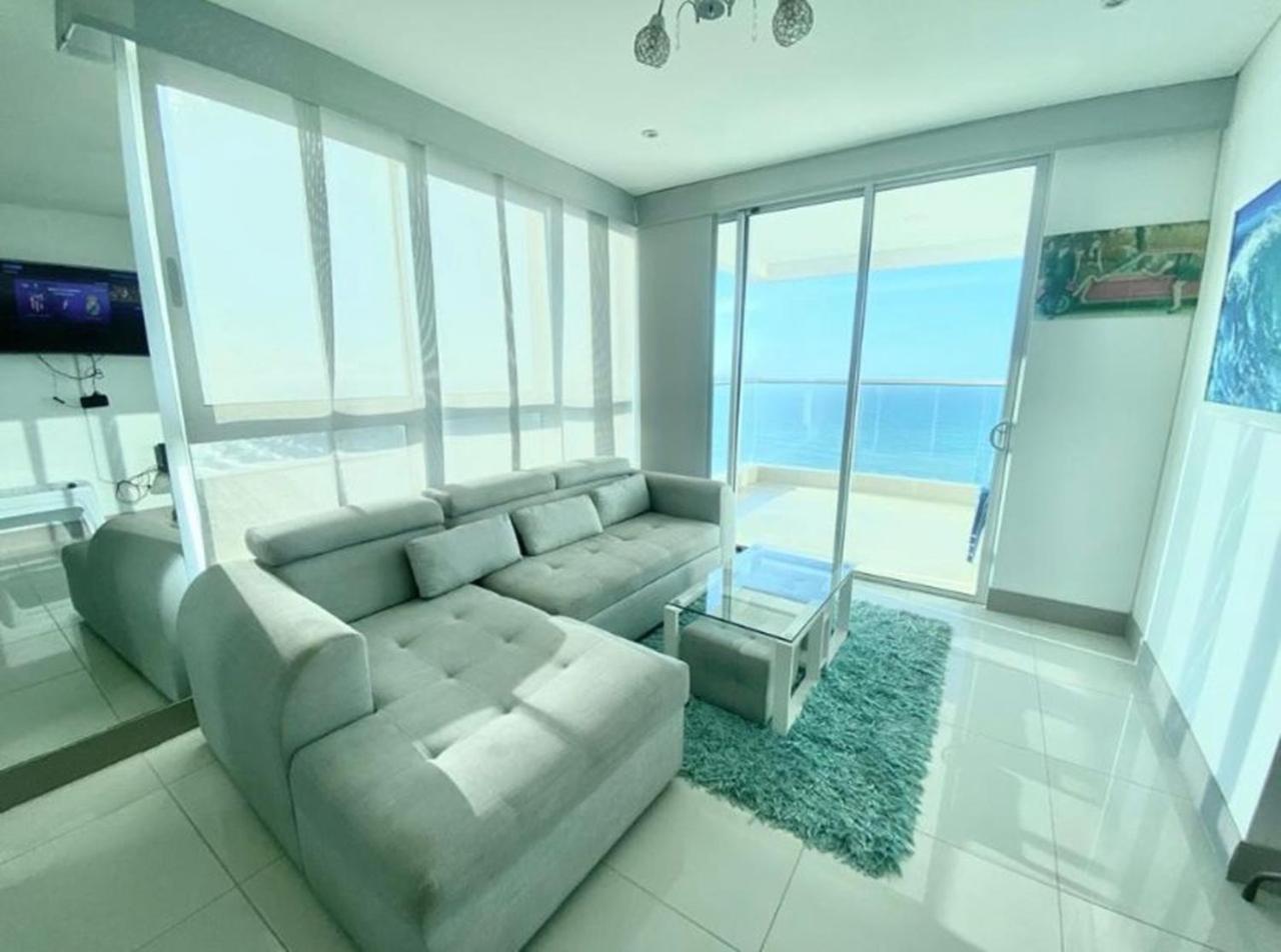 2p1-al De 2 Alcobas Frente Al Mar Con Aire Acondicionado Y Wifi Apartment