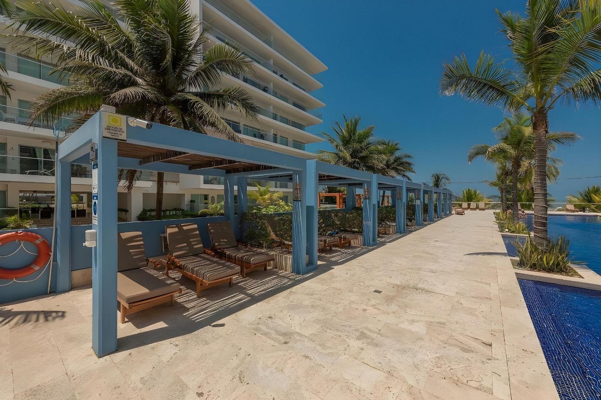 Apartamento Frente Al Mar Con Acceso Directo A La Playa Morros Ultra Cartagena