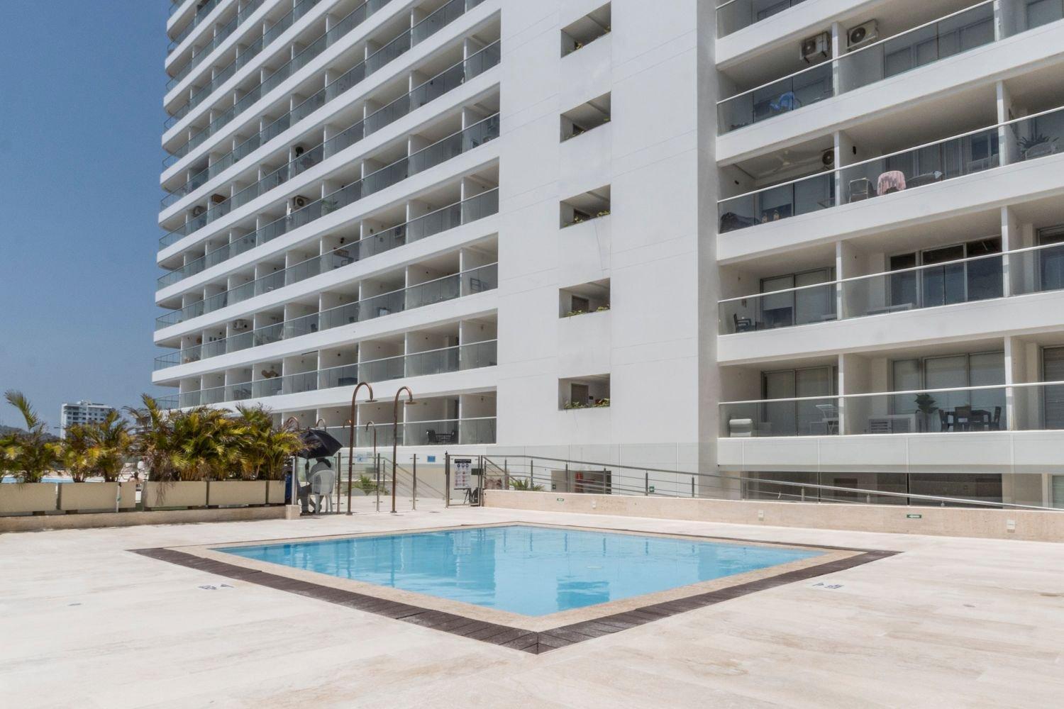 Cb834 Vista Hermosa - Cama Queen Balcon Priv Apartment Cartagena