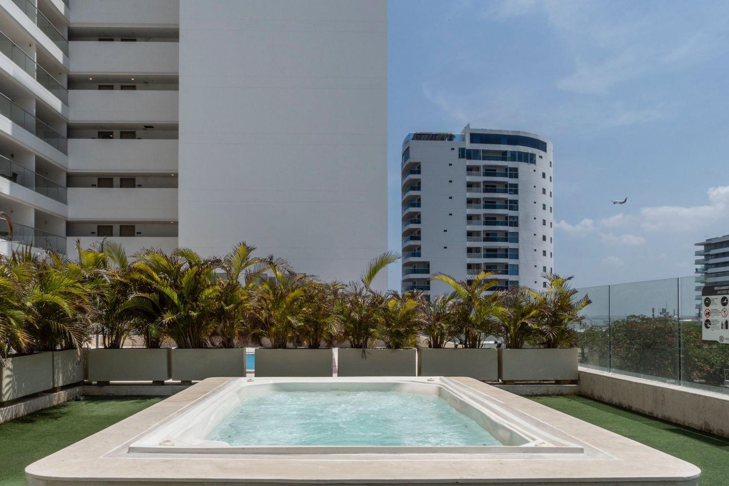 Cb834 Vista Hermosa - Cama Queen Balcon Priv Cartagena