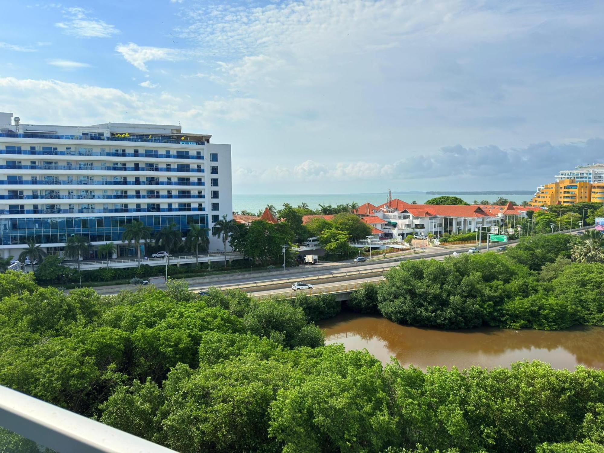 Apartamento En Cartagena Con Vista Al Mar, Piscina Rooftop Y Playa Apartment Cartagena
