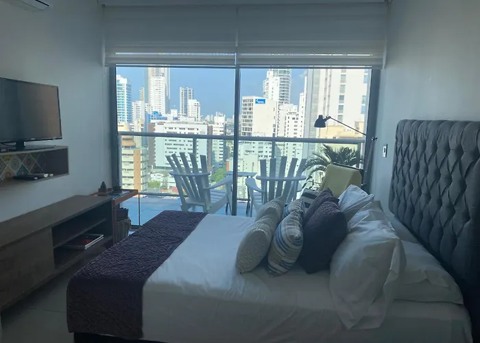 apartamento con espectaculares vistas en bocagrande edificio infinitum
