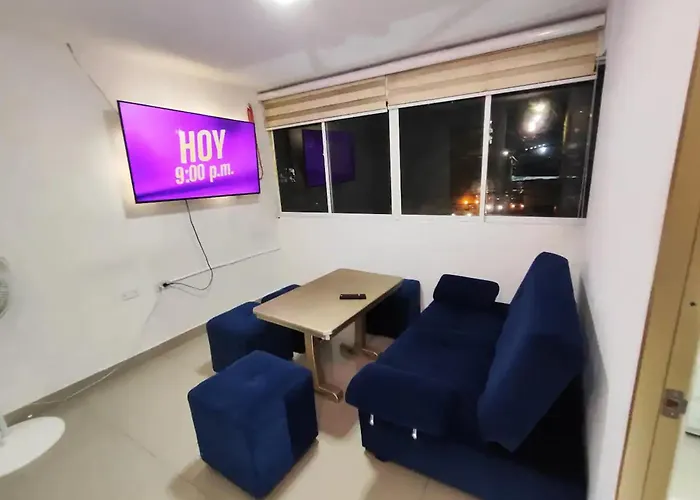 Em2-1G Apartamento De 2 Hab Cerca Al Mar Zona Residencia Wifi Y Parqueadero