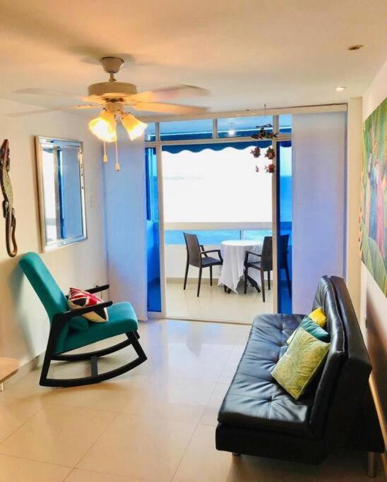 Hermoso Con Vista Al Mar Apartamento Cartagena