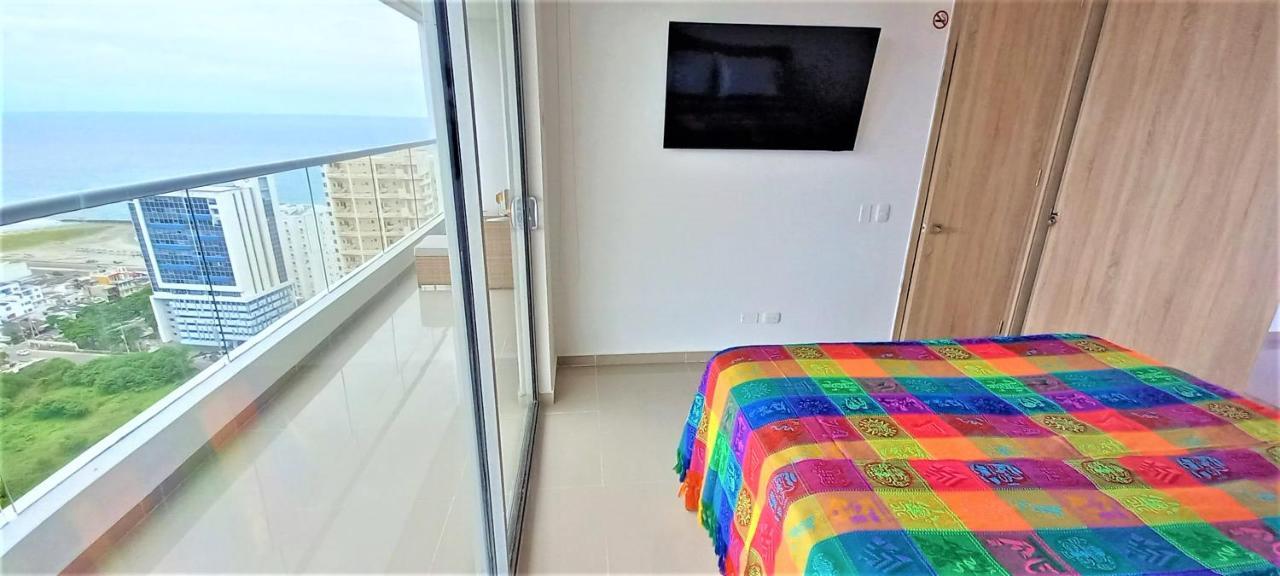 P23 Brand New High Floor, Few Blocks To Walled City Steps To Beach Apartment Cartagena