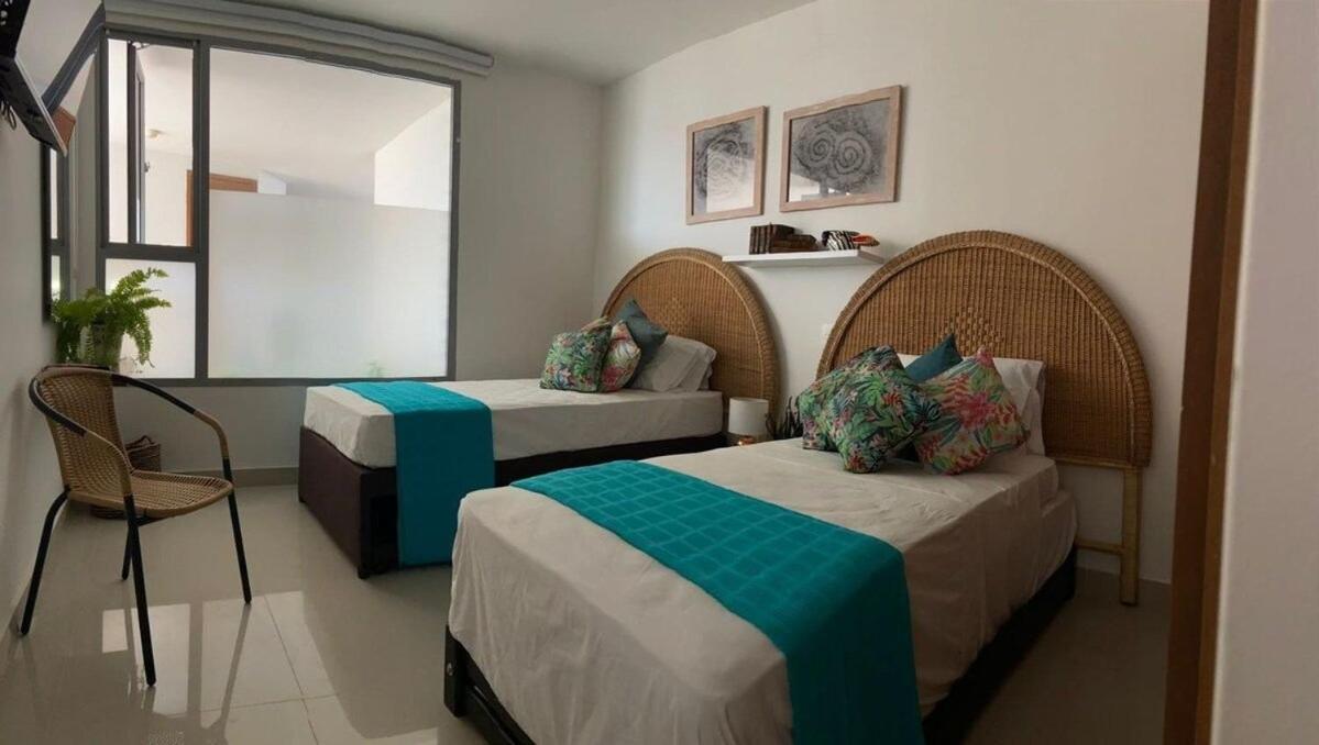 The Tropical And Chic Flat At 20b2 * Cartagena