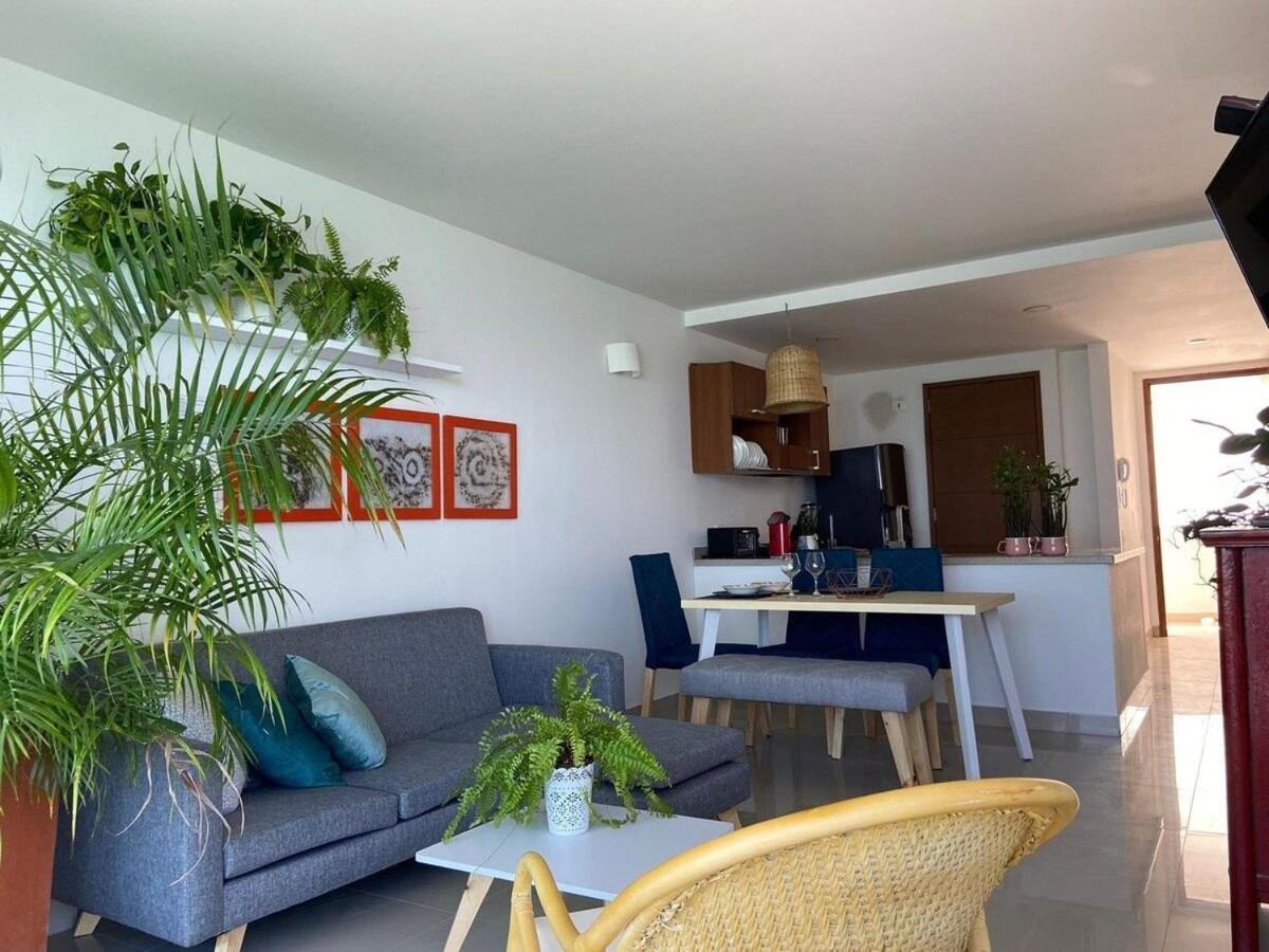 The Tropical And Chic Flat At 20b2 * Cartagena