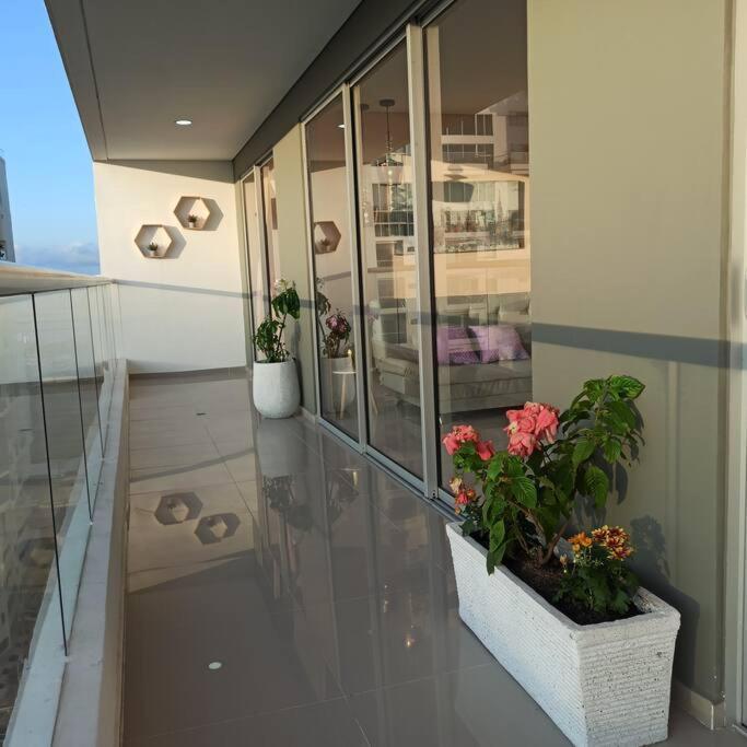 Acogedor Apto Con Vista Al Mar Cartagena