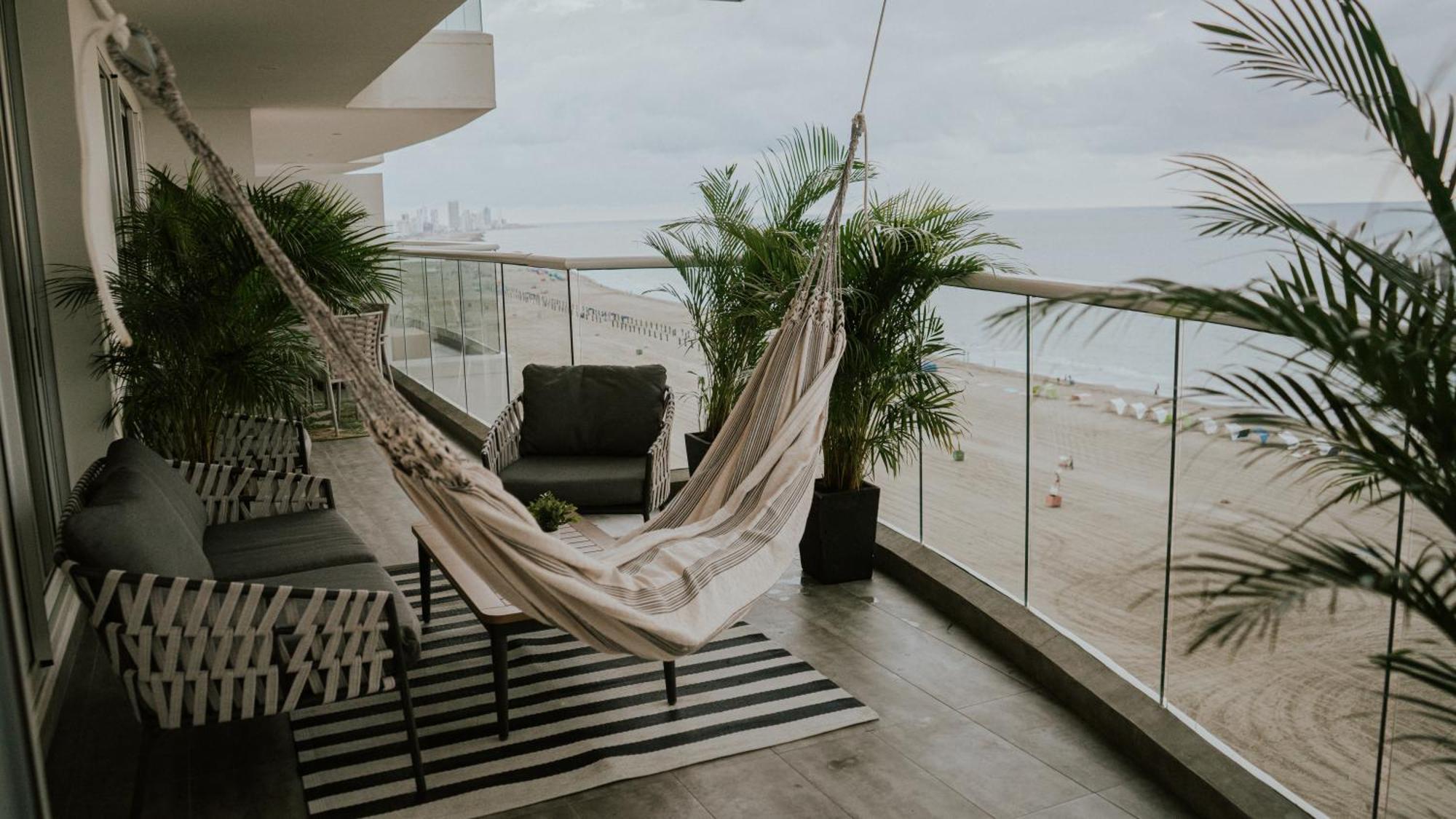 Apartamento Vista Al Mar/cartagena De Indias/buen Precio Luxury 12p Apartamento