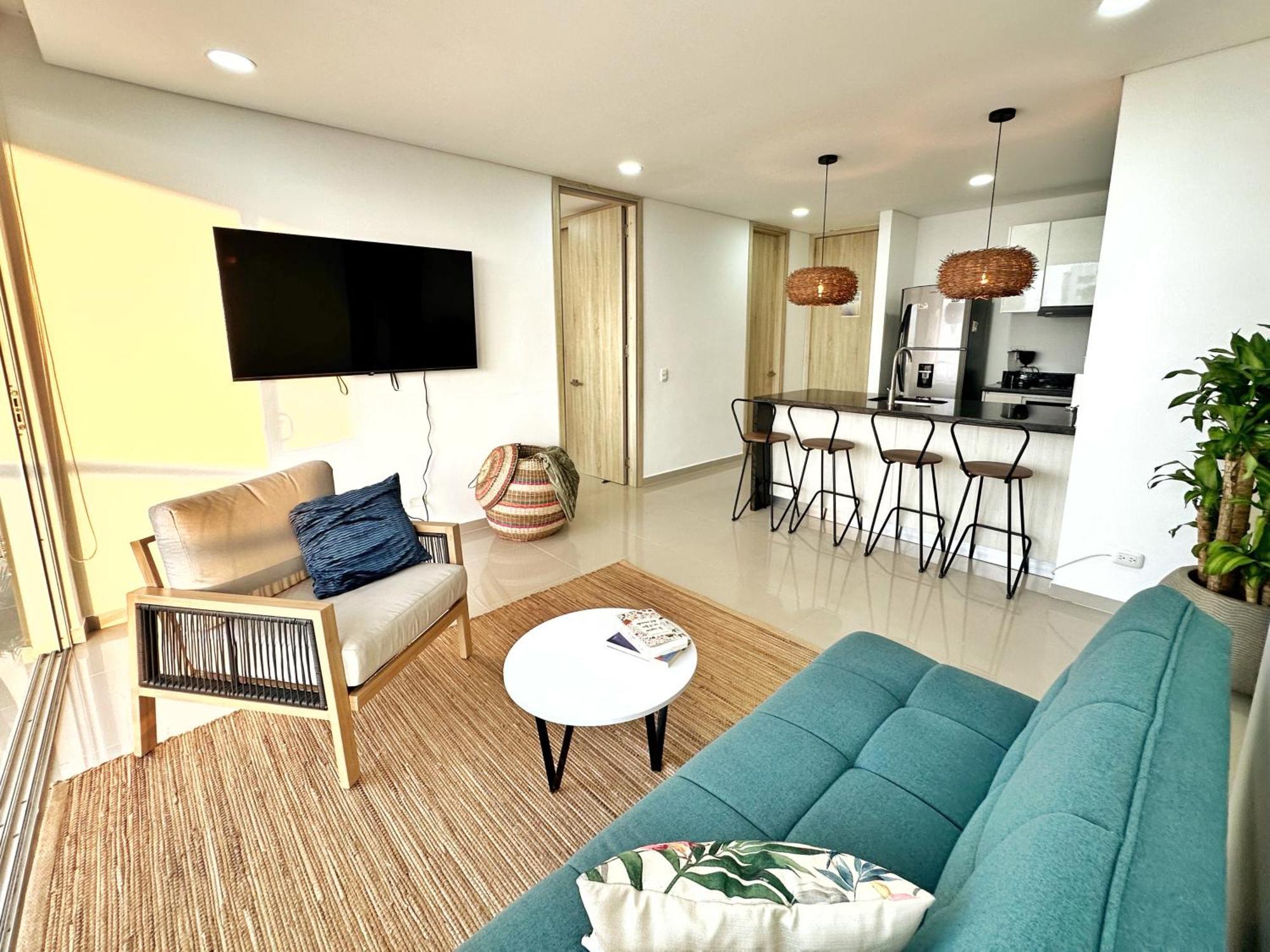 Espectacular Apartamento Piso Alto Con Excelente Vista Al Mar Y A La Ciudad Amurallada * Cartagena