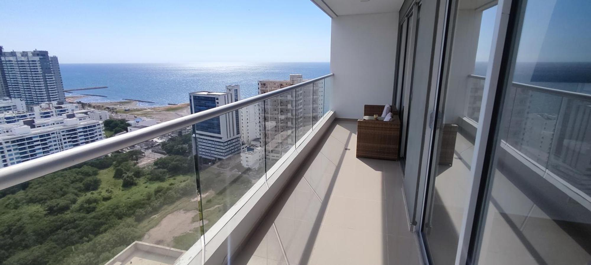 Apartment P23 Brand New High Floor, Few Blocks To Walled City Steps To Beach Cartagena