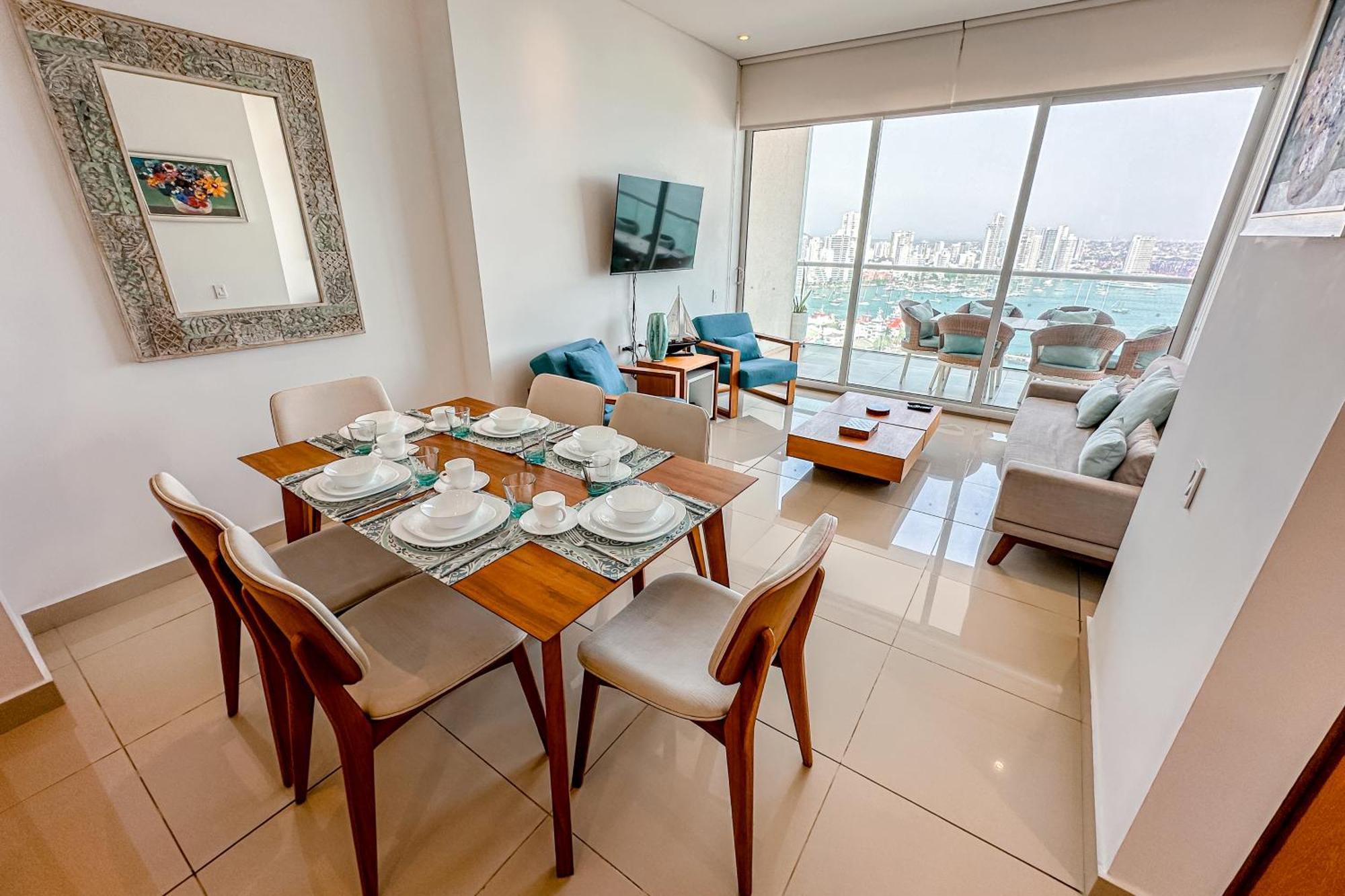 Apartamento Con Vista Al Mar Bocagrande
