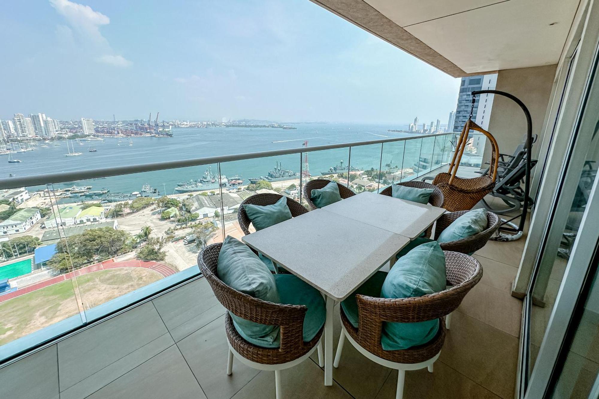 Con Vista Al Mar Bocagrande Apartamento
