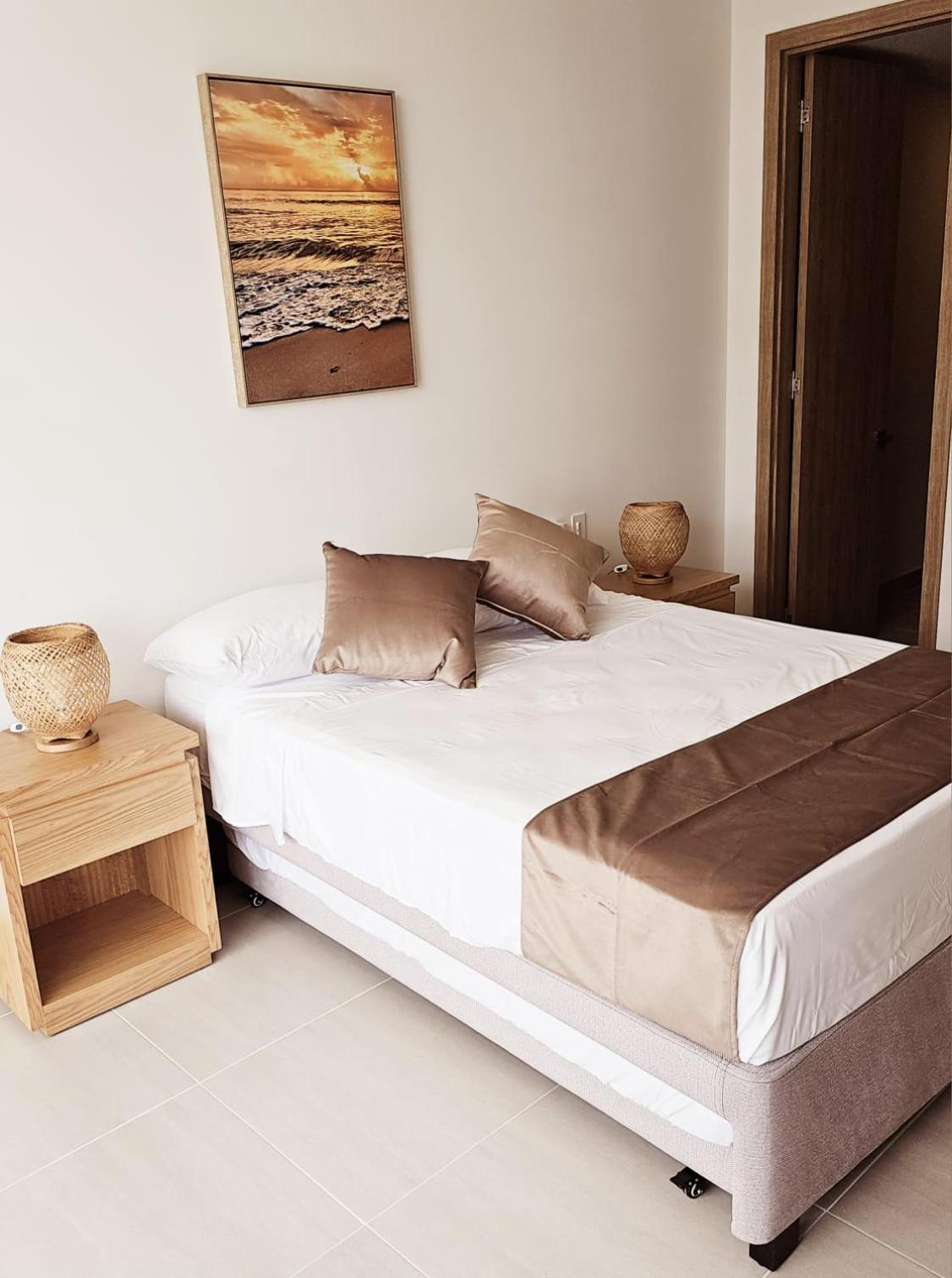 Apartamento Hermoso En Cartagena-morros Eos-vista Al Mar- Salida Directa A La Playa