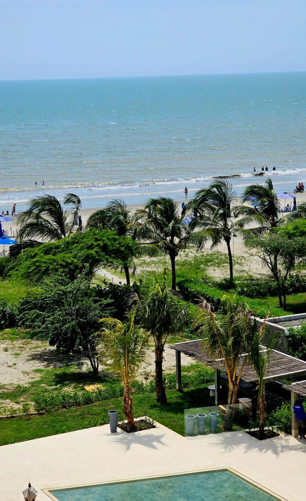 Apartamento Hermoso En Cartagena-morros Eos-vista Al Mar- Salida Directa A La Playa Cartagena