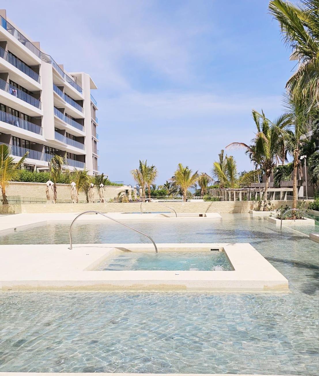 Hermoso En Cartagena-morros Eos-vista Al Mar- Salida Directa A La Playa Apartamento