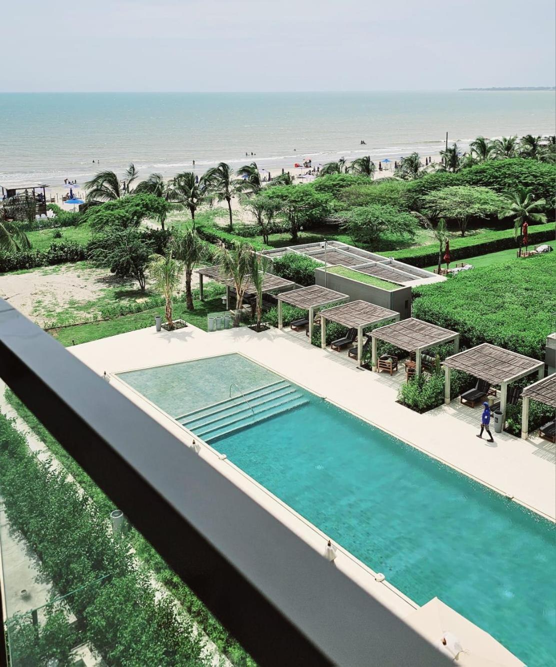 Apartamento Hermoso En Cartagena-morros Eos-vista Al Mar- Salida Directa A La Playa