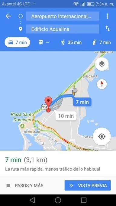 Excelente Vista, Cerca A La Playa Y A Sitios Turisticos Apartamento *
