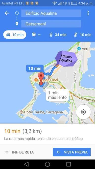 Excelente Vista, Cerca A La Playa Y A Sitios Turisticos Apartamento Cartagena
