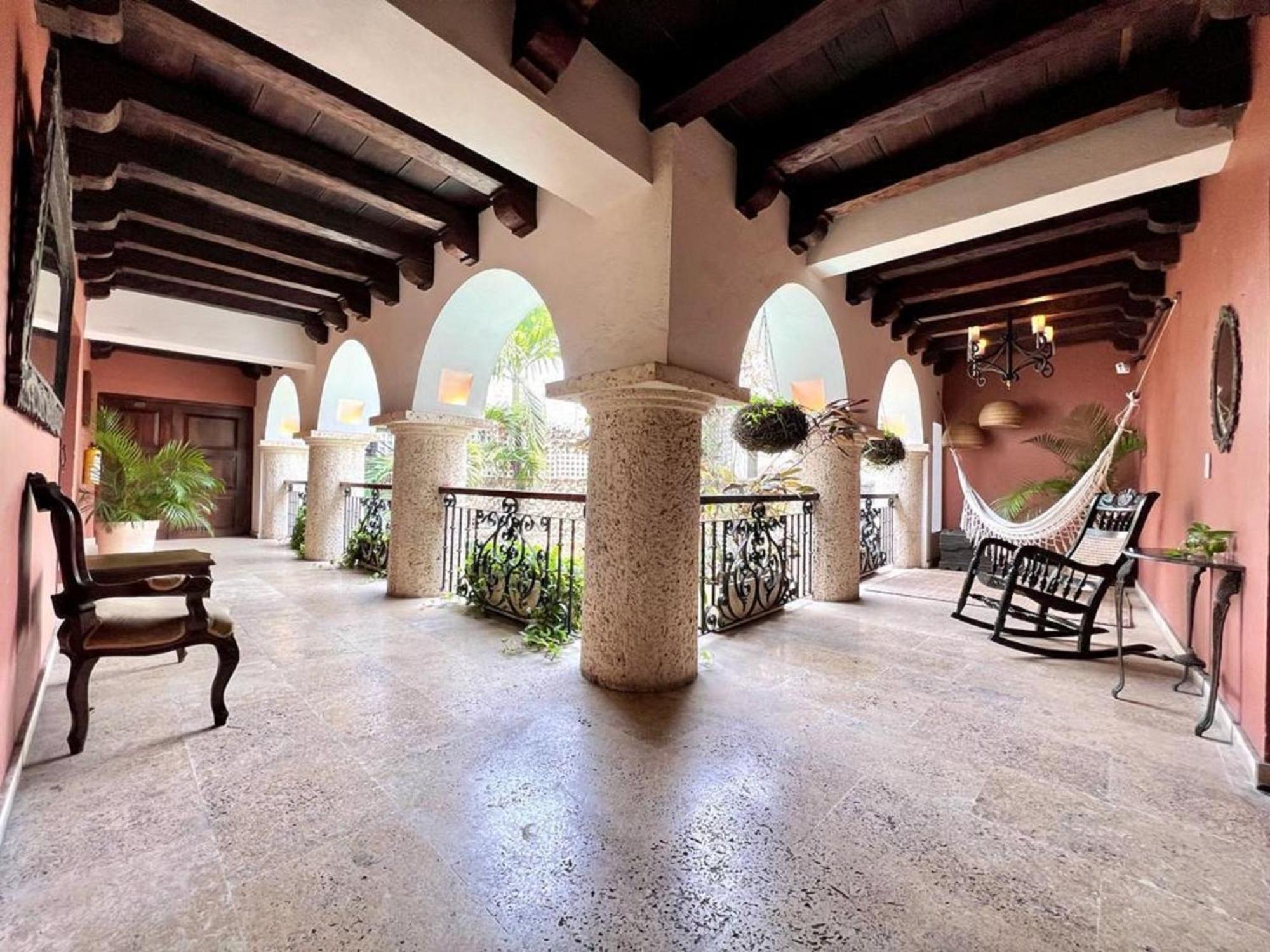 8aps-4 Luxury House In The Historic Center With Pool Air Conditioning And Wifi Сasa de vacaciones Cartagena