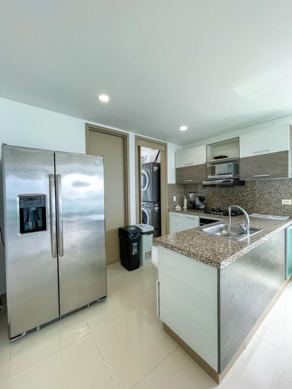 2p1-al De 2 Alcobas Frente Al Mar Con Aire Acondicionado Y Wifi Apartamento