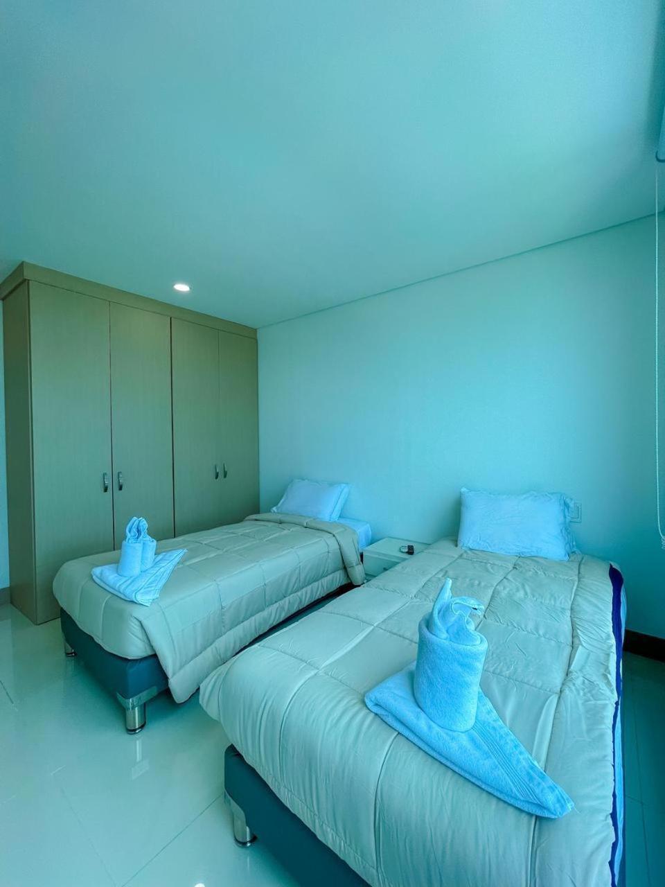 Apartamento 2p1-al De 2 Alcobas Frente Al Mar Con Aire Acondicionado Y Wifi