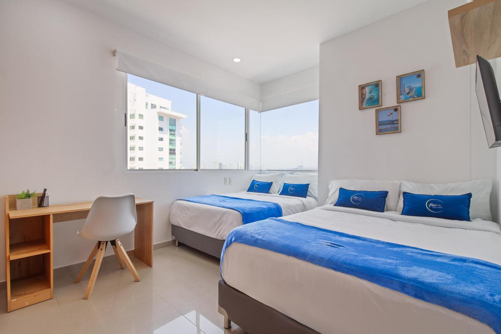 Vista De Lujo Al Mar Y La Bahia Apartamento